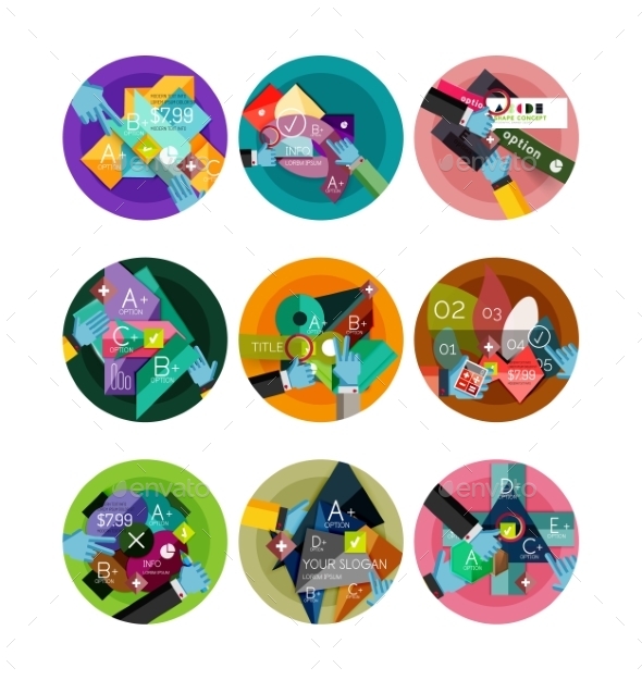 GraphicRiver Infographic Symbols 10804220 GraphicRiver Infographic Symbols 10804220