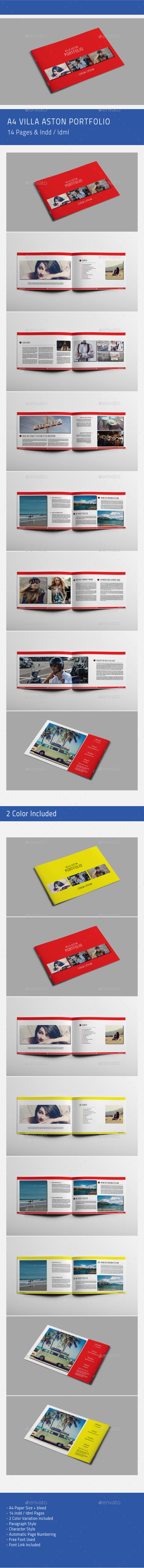 GraphicRiver A4 Portfolio 10805405 GraphicRiver A4 Portfolio 10805405