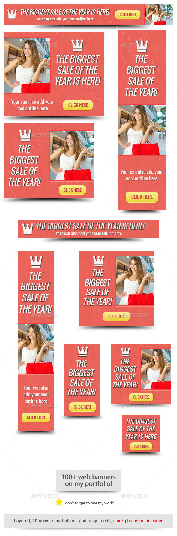 Sale of the Year Web Banner (Banners & Ads)