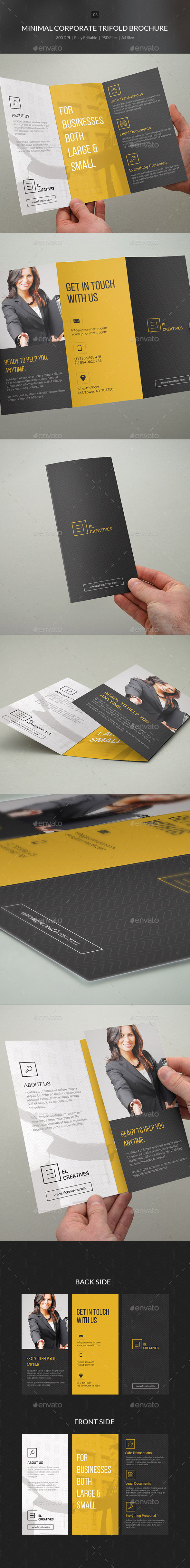 GraphicRiver Minimal Corporate Trifold Brochure 03 10805837 GraphicRiver Minimal Corporate Trifold Brochure 03 10805837