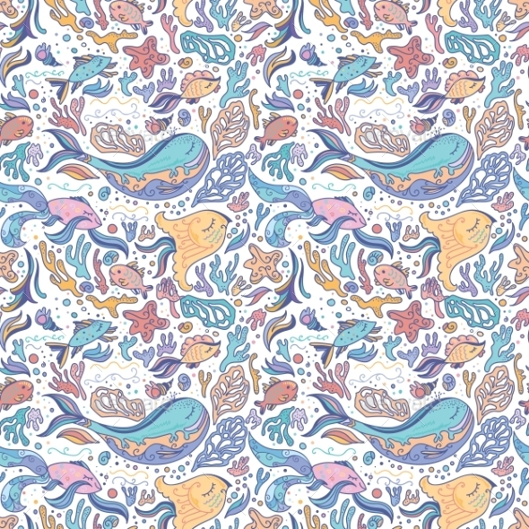 GraphicRiver Sea Pattern 10808741 GraphicRiver Sea Pattern 10808741