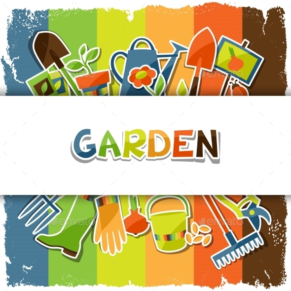GraphicRiver Garden Background 10810072 GraphicRiver Garden Background 10810072