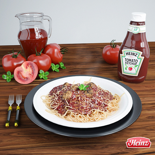 3DOcean Meatball spaghetti 10811256 3DOcean Meatball spaghetti 10811256