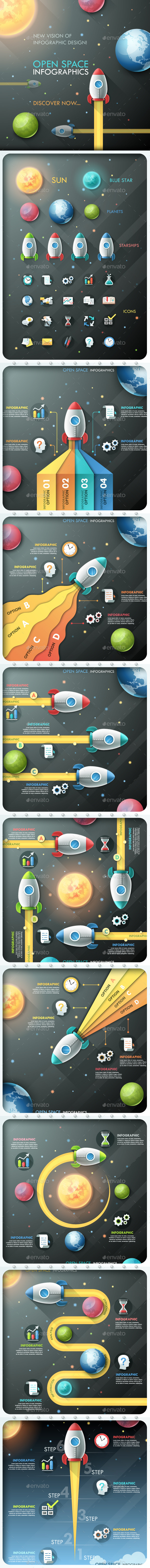 GraphicRiver Open Space Infographics 10812931 GraphicRiver Open Space Infographics 10812931