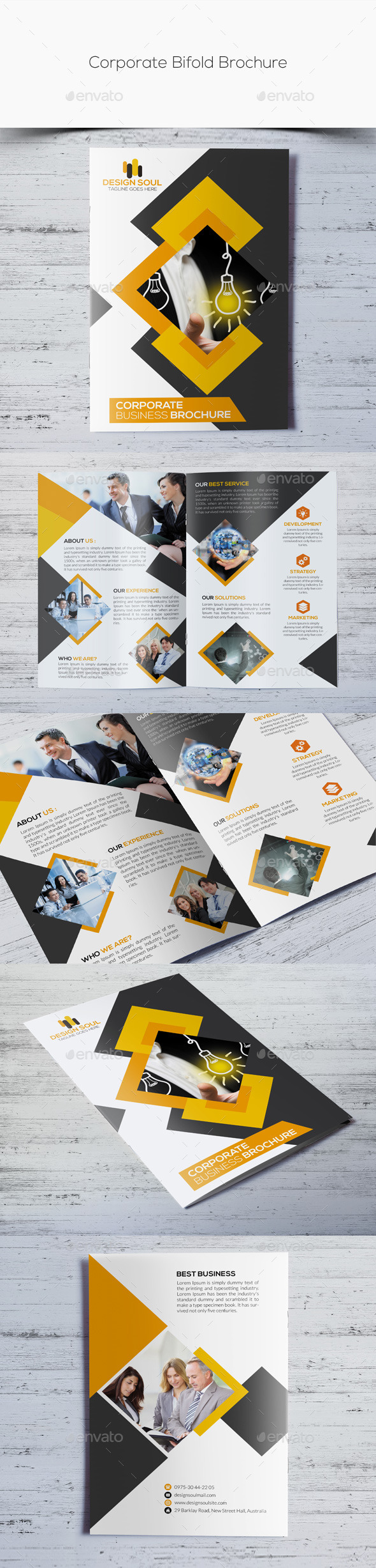 GraphicRiver Corporate Bifold Brochure 10814352 GraphicRiver Corporate Bifold Brochure 10814352