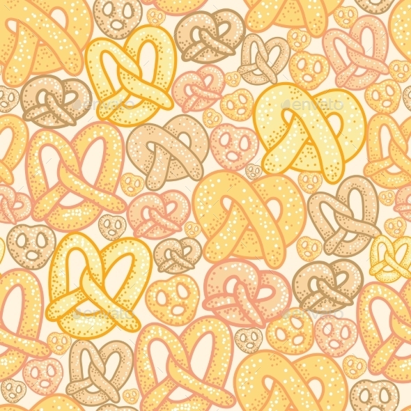 GraphicRiver Pretzels Seamless Pattern Background 10815588 GraphicRiver Pretzels Seamless Pattern Background 10815588