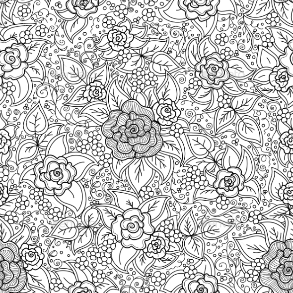 GraphicRiver Floral Pattern 10816216 GraphicRiver Floral Pattern 10816216