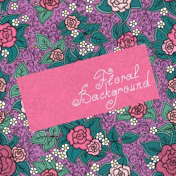 GraphicRiver Floral Pattern 10816261 GraphicRiver Floral Pattern 10816261
