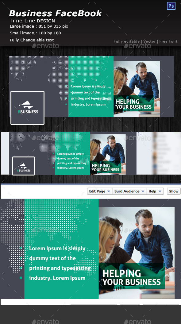 GraphicRiver Corporate Facebook TimeLine Cover 10760682 GraphicRiver Corporate Facebook TimeLine Cover 10760682