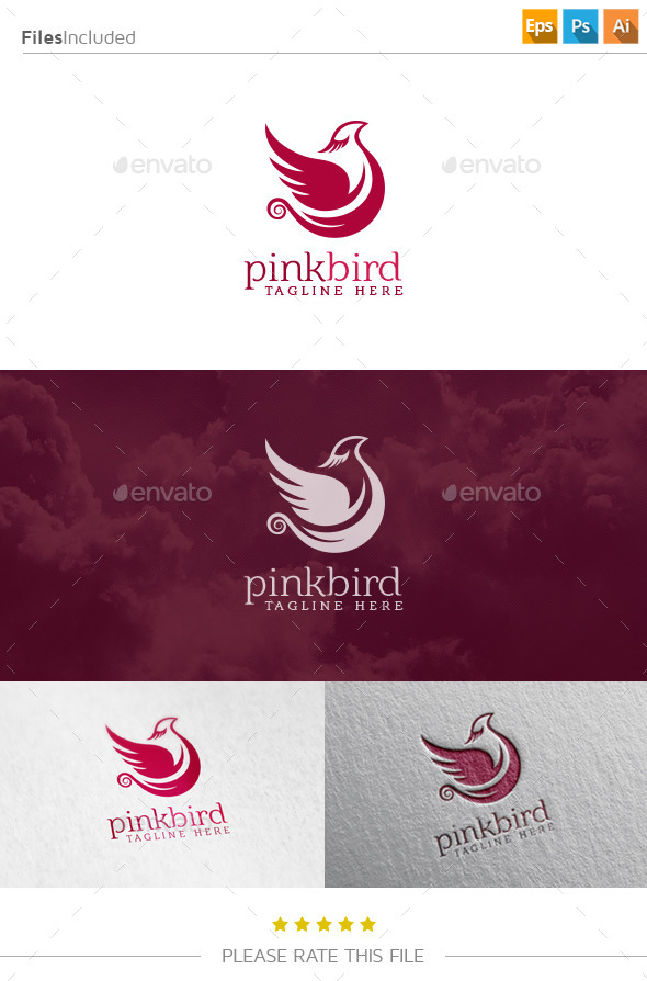 GraphicRiver Bird Logo 10809200 GraphicRiver Bird Logo 10809200
