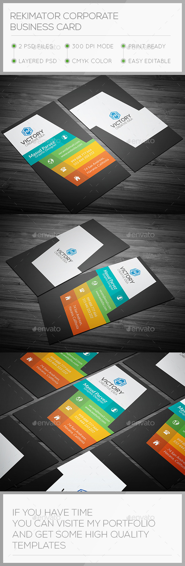 Rekimator Corporate Business Card (Corporate)