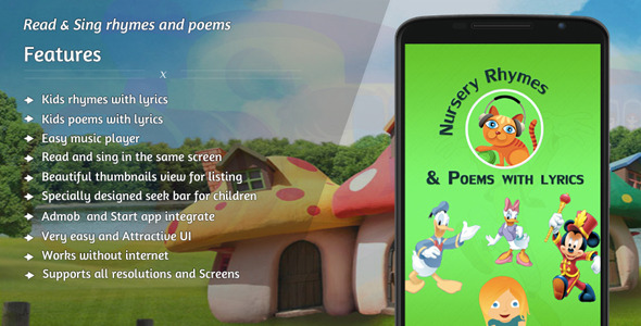 Nursery rhymes and poems with lyrics - Online