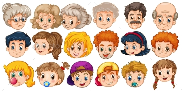 GraphicRiver Faces 10819132 GraphicRiver Faces 10819132
