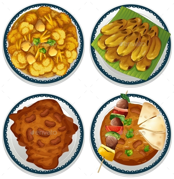 GraphicRiver Indian Food 10819380 GraphicRiver Indian Food 10819380