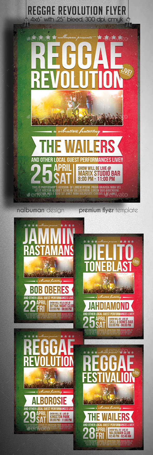 Reggae Revolution Flyer (Flyers)