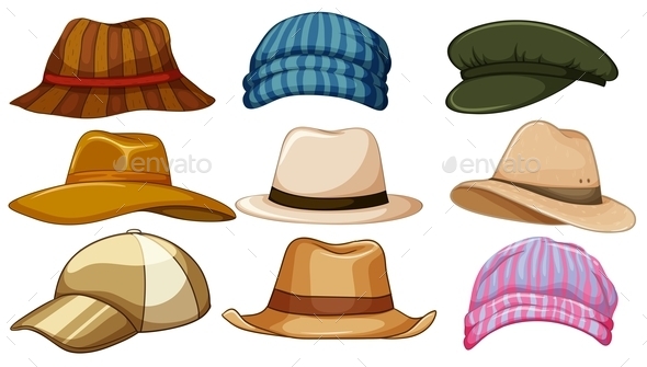 GraphicRiver Hats 10820391 GraphicRiver Hats 10820391