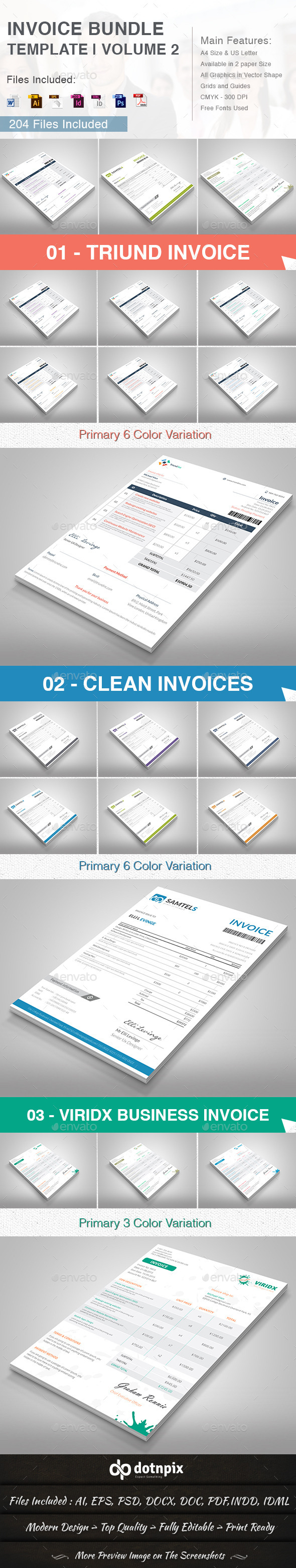 GraphicRiver Invoice Bundle Template Volume 2 10820527 GraphicRiver Invoice Bundle Template Volume 2 10820527