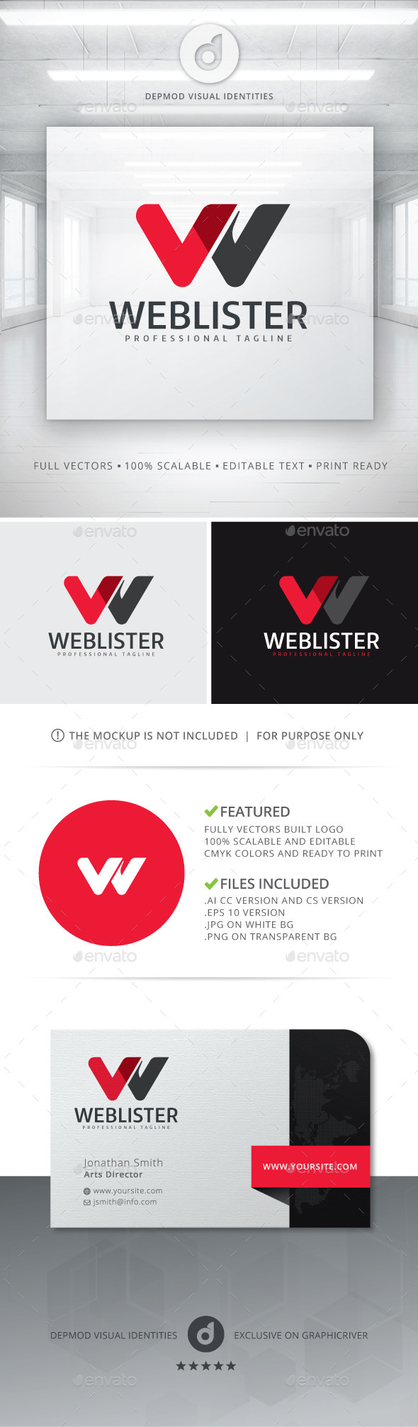 GraphicRiver Web Lister Logo 10820772 GraphicRiver Web Lister Logo 10820772