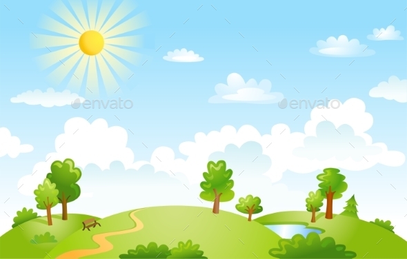 GraphicRiver Landscape 10821429 GraphicRiver Landscape 10821429