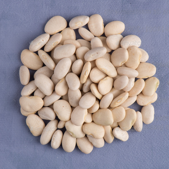 Circle of white beans (Misc) Photo Download