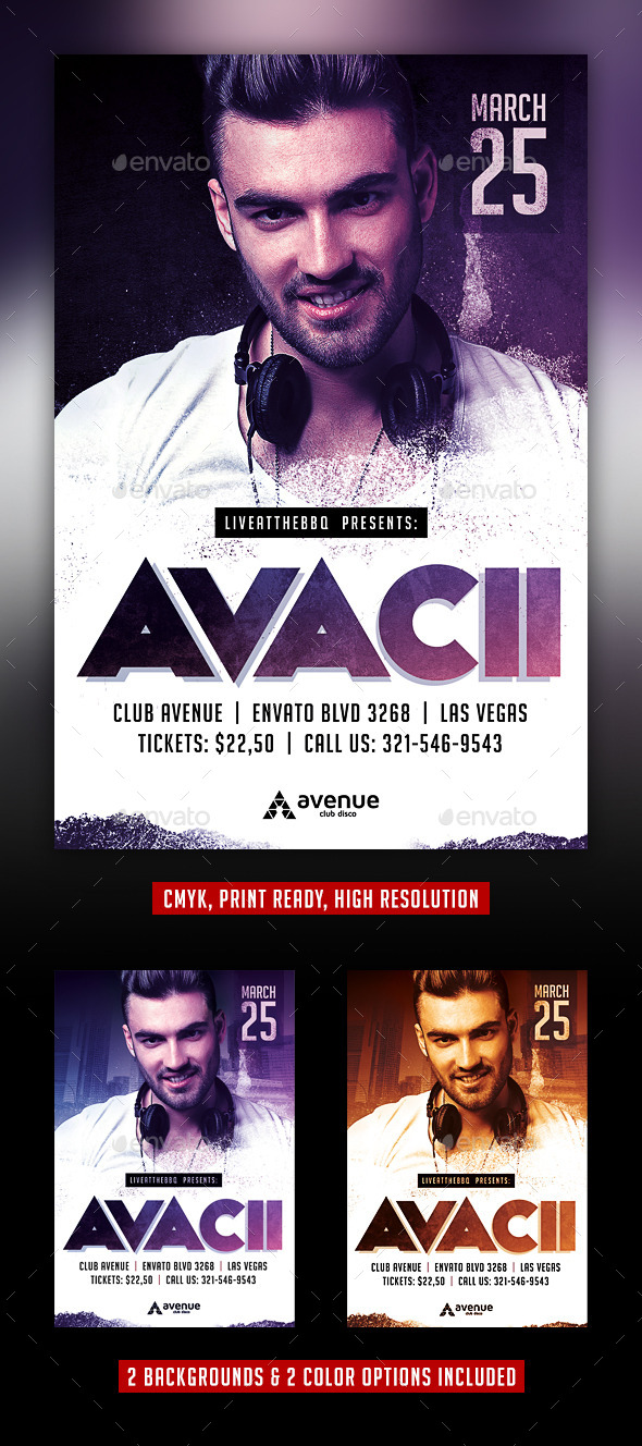 GraphicRiver Club DJ Flyer Template 10822413 GraphicRiver Club DJ Flyer Template 10822413
