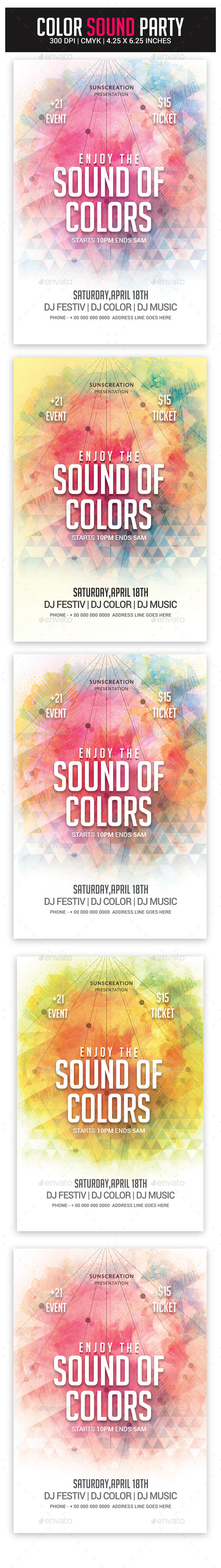 GraphicRiver Sound Electro Party 10822631 GraphicRiver Sound Electro Party 10822631