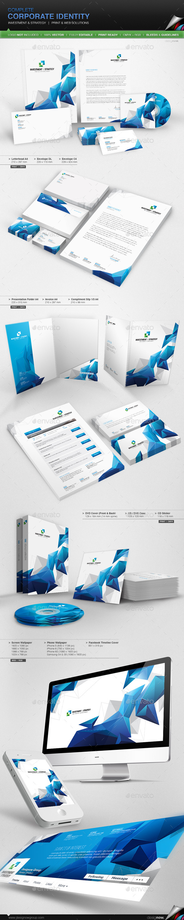 GraphicRiver Corporate Identity Investment And Strategy 10822634 GraphicRiver Corporate Identity Investment And Strategy 10822634