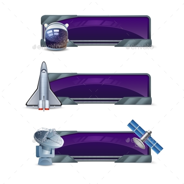 Space Banner Set (Nature)