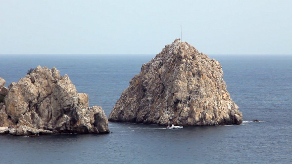 VideoHive Motorboat in Blue Sea Near Cliffs 10827135 VideoHive Motorboat in Blue Sea Near Cliffs 10827135