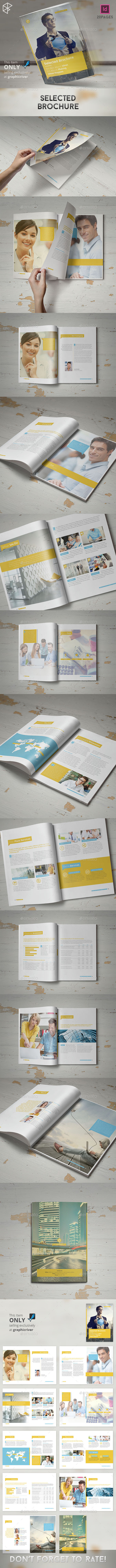 GraphicRiver Selected Brochure 10827620 GraphicRiver Selected Brochure 10827620