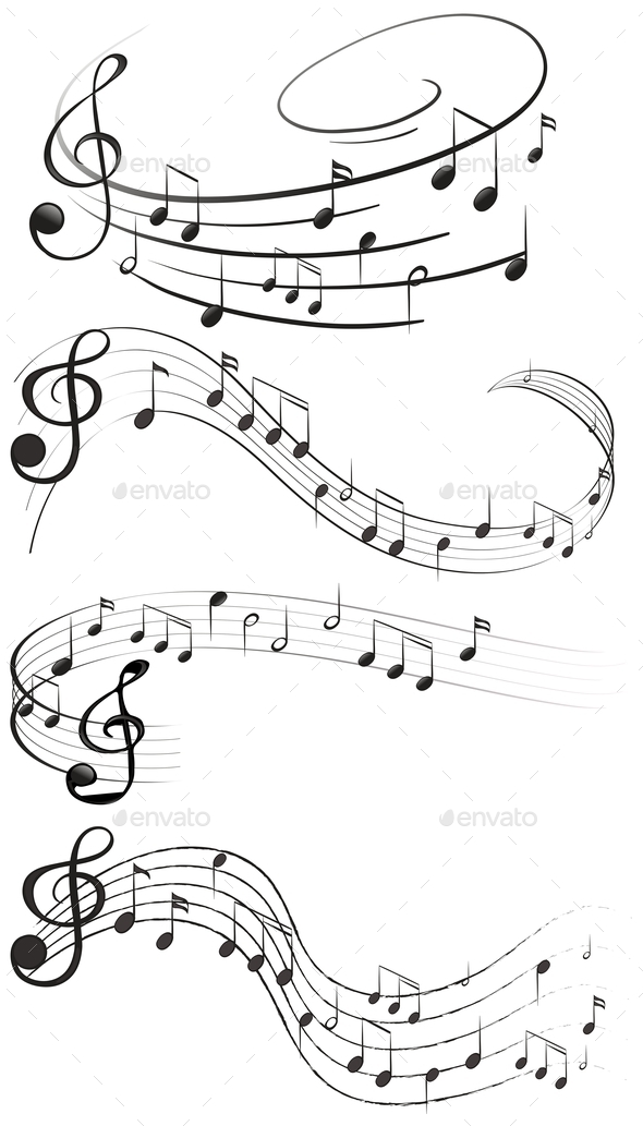 GraphicRiver Music Notes 10827967 GraphicRiver Music Notes 10827967