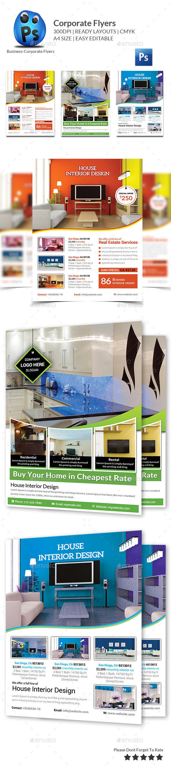 GraphicRiver Corporate Business Flyer Template 10829548 GraphicRiver Corporate Business Flyer Template 10829548