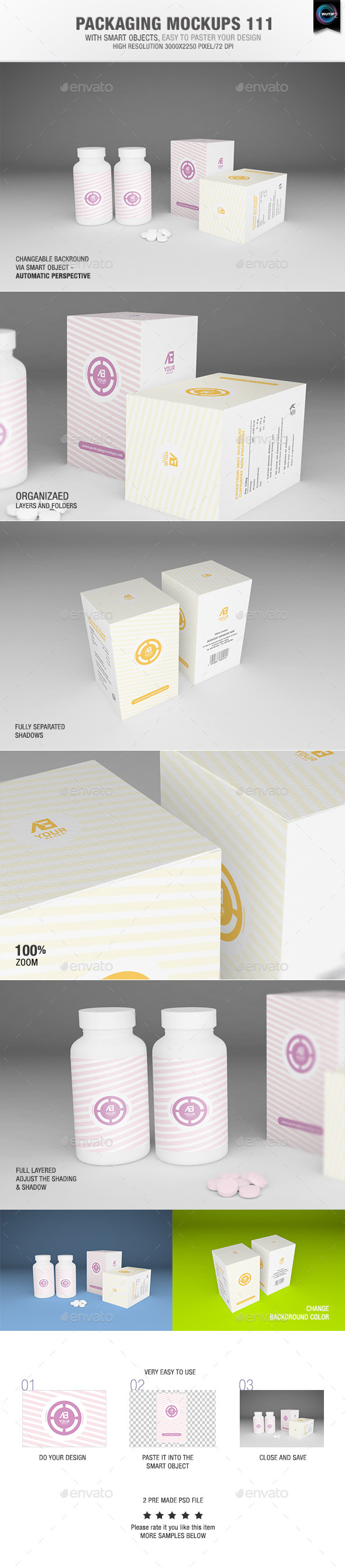 Packaging Mock-ups 111