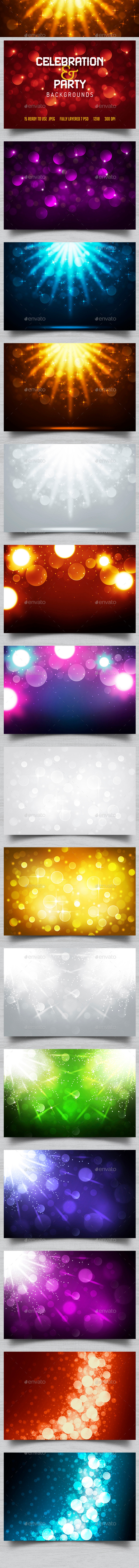 GraphicRiver Party & Celebration Backgrounds 10832131 GraphicRiver Party & Celebration Backgrounds 10832131