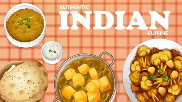 GraphicRiver Indian Food 10832498 GraphicRiver Indian Food 10832498