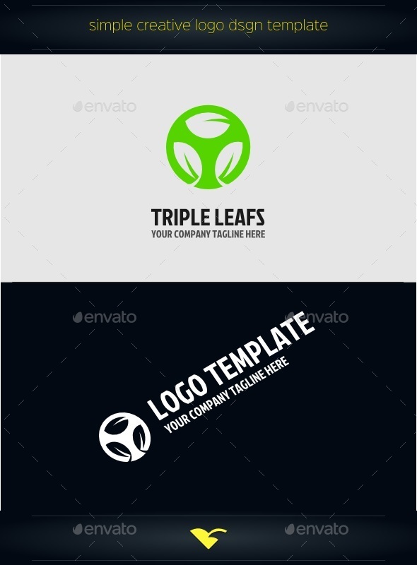 GraphicRiver Leafs Logo 10833064 GraphicRiver Leafs Logo 10833064