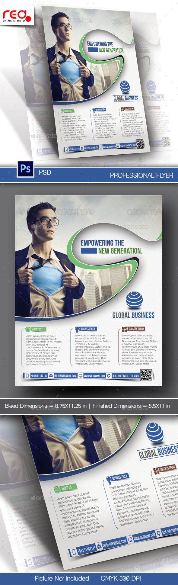 GraphicRiver Corporate Business Flyer & Poster Template 10833524 GraphicRiver Corporate Business Flyer & Poster Template 10833524
