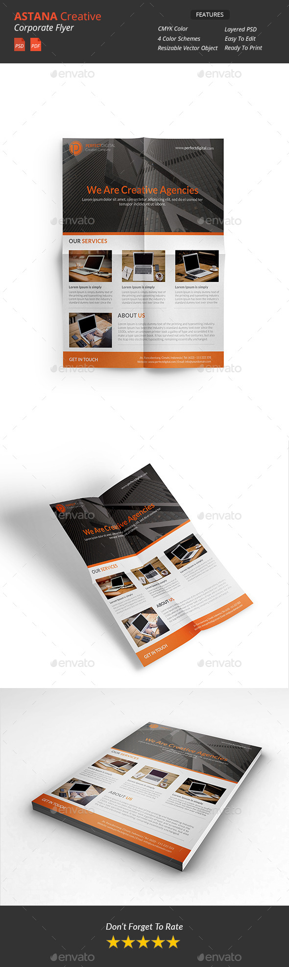 GraphicRiver Astana Creative Corporate Flyers 10833677 GraphicRiver Astana Creative Corporate Flyers 10833677