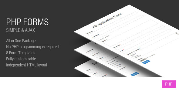 CodeCanyon All in One Simple & AJAX PHP Forms 10833934 CodeCanyon All in One Simple & AJAX PHP Forms 10833934