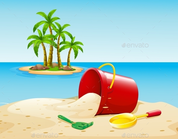 GraphicRiver Beach and Ocean 10833983 GraphicRiver Beach and Ocean 10833983