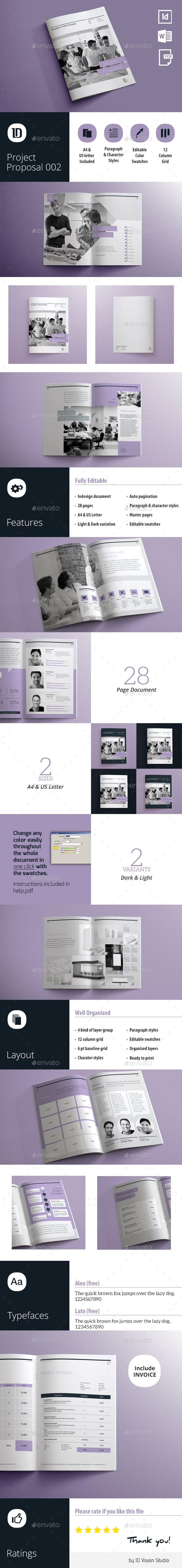 GraphicRiver Project Proposal Template 10834634 GraphicRiver Project Proposal Template 10834634