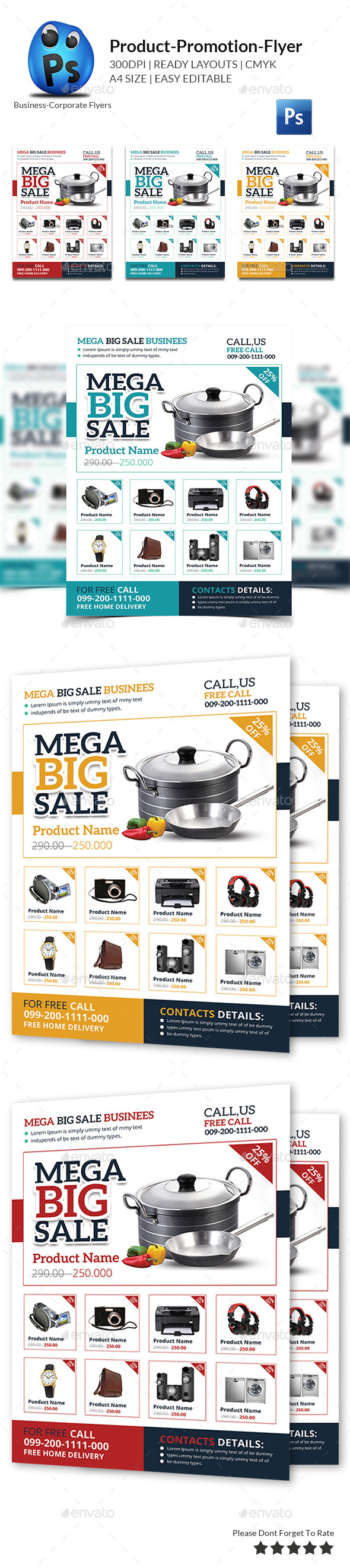 GraphicRiver Product Promotion Flyer Print Templates 10835122 GraphicRiver Product Promotion Flyer Print Templates 10835122