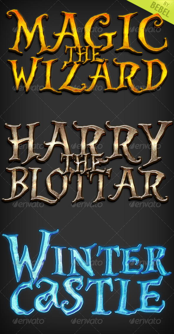 Magic Styles (Text Styles, ASL) - Text Effects Styles