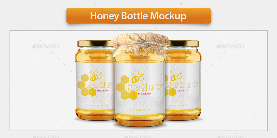 Download Honey Bottle Mockup by garhernan | GraphicRiver