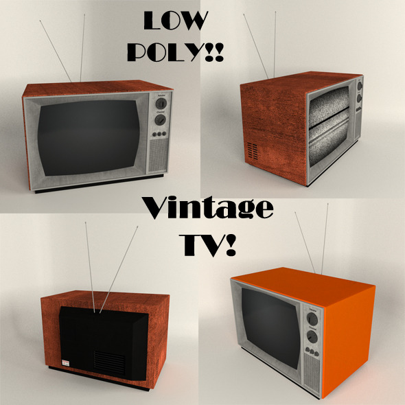 3DOcean Vintage TV 10839782 3DOcean Vintage TV 10839782
