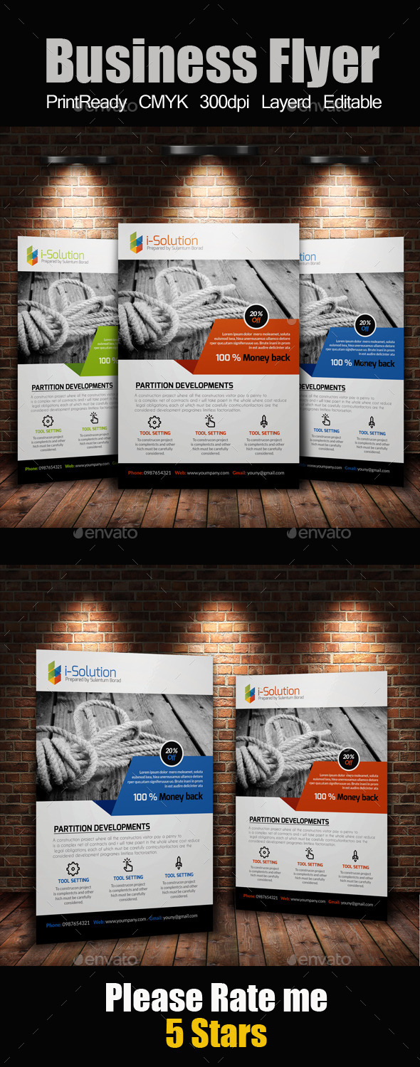 GraphicRiver A4 Business Flyer Template 10839797 GraphicRiver A4 Business Flyer Template 10839797