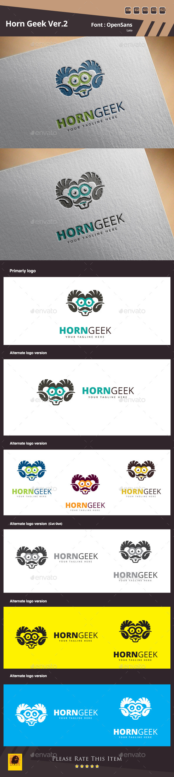 GraphicRiver Horn Geek Ver.2 10840800 GraphicRiver Horn Geek Ver.2 10840800
