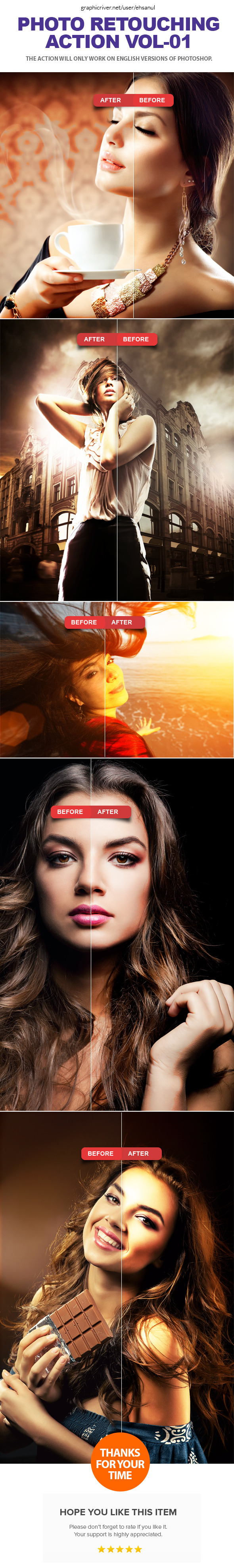 GraphicRiver Photo Retouching Photoshop Action Vol-01 10841230 GraphicRiver Photo Retouching Photoshop Action Vol-01 10841230
