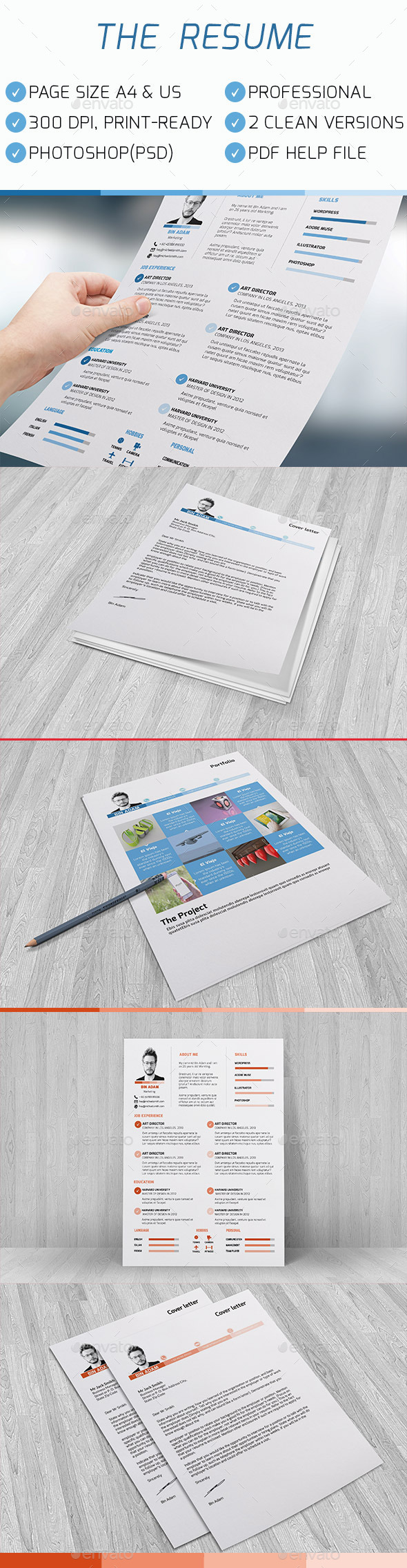 GraphicRiver The Resume 10693976 GraphicRiver The Resume 10693976