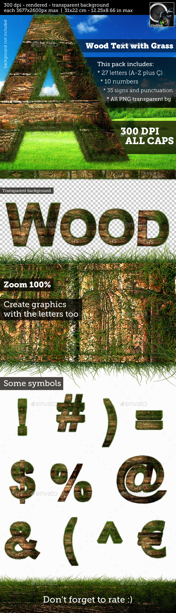 GraphicRiver Wood Text with Grass High Resolution 10841716 GraphicRiver Wood Text with Grass High Resolution 10841716